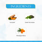  Ingredients of Preserva Wellness Immunoblast Capsules. (Curcumin, Green Tea Leaves & Himalayan Berries)