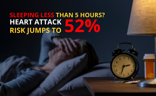 Sleeping Less Than 5 Hours a Night? Your Heart Attack Risk Jumps 52%
