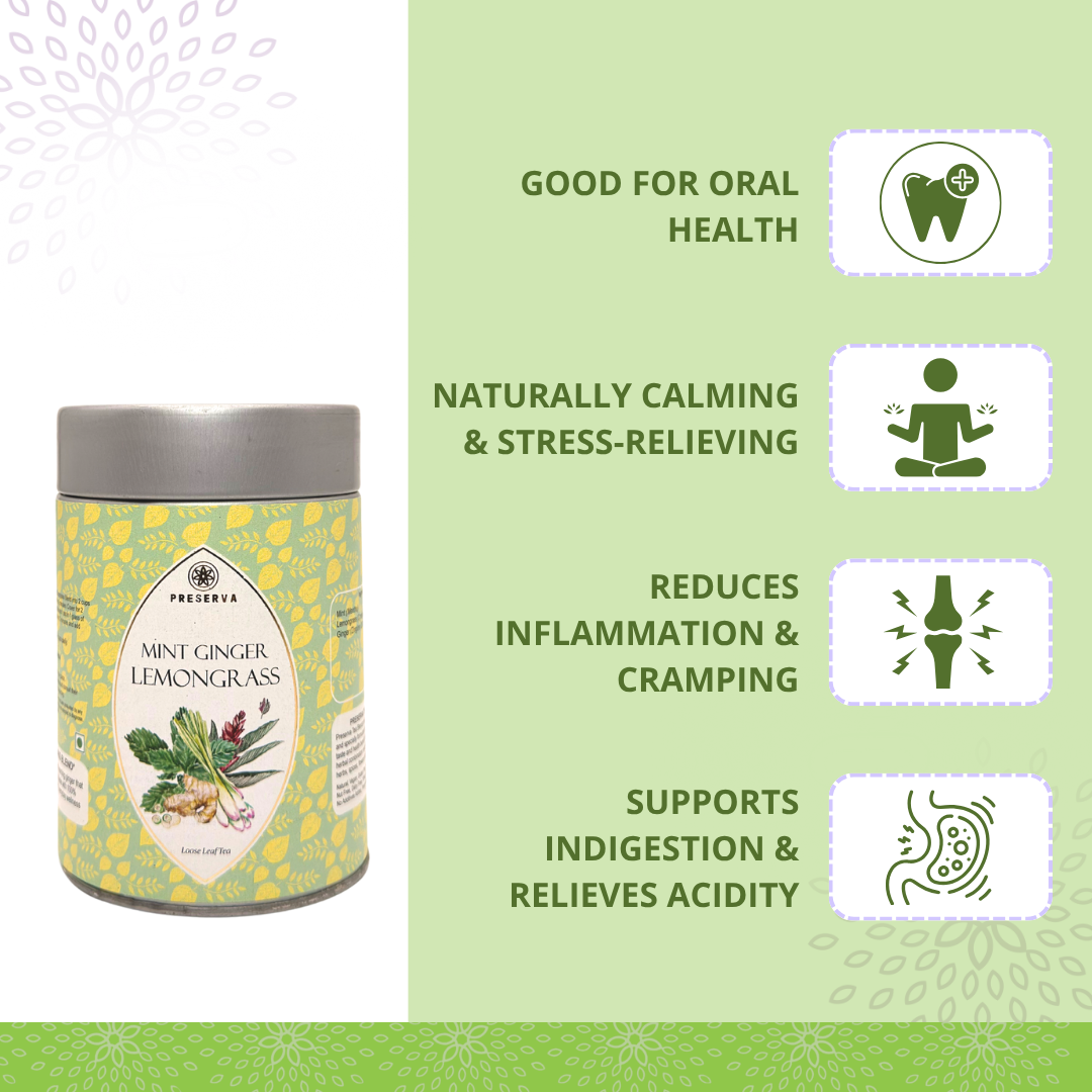 MINT GINGER LEMONGRASS (50 grams)