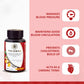 Preserva Wellness Cholestoblast Capsules with its Benefits. Text written- Manages blood pressure, maintains good blood circulation, prevents cholesterol build-up, and acts as a cardiac tonic.