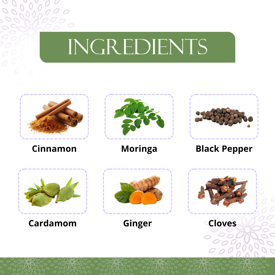 MORINGA MASALA TISANE (50 grams)