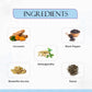 Ingredients of Preserva Wellness Arthrogold Tablets. (Black Pepper, Boswellia Serrata, Rasna, and Curcumin)