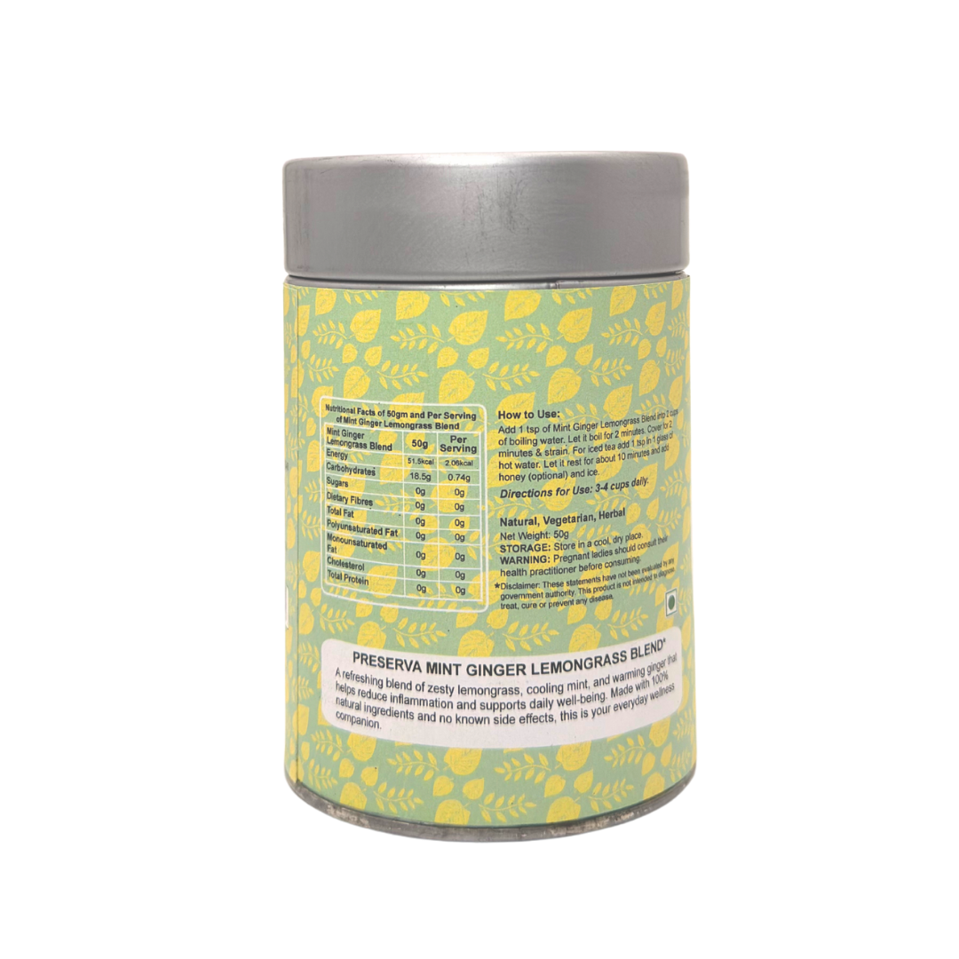MINT GINGER LEMONGRASS (50 grams)
