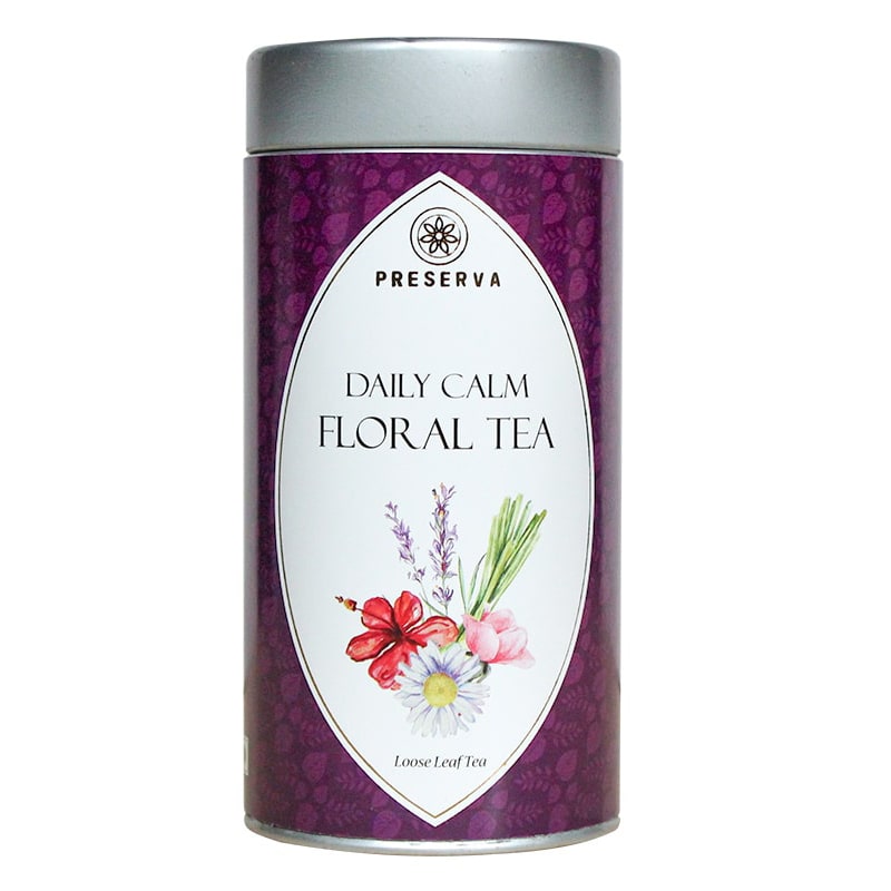 Preserva Wellness Daily Calm Tea (50 grams) for Stress & Anxiety